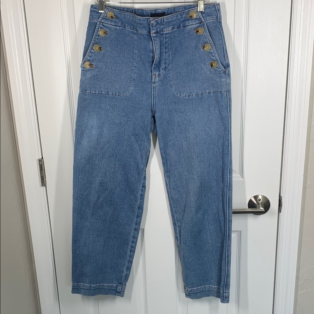 Talbots sailor jean size 6